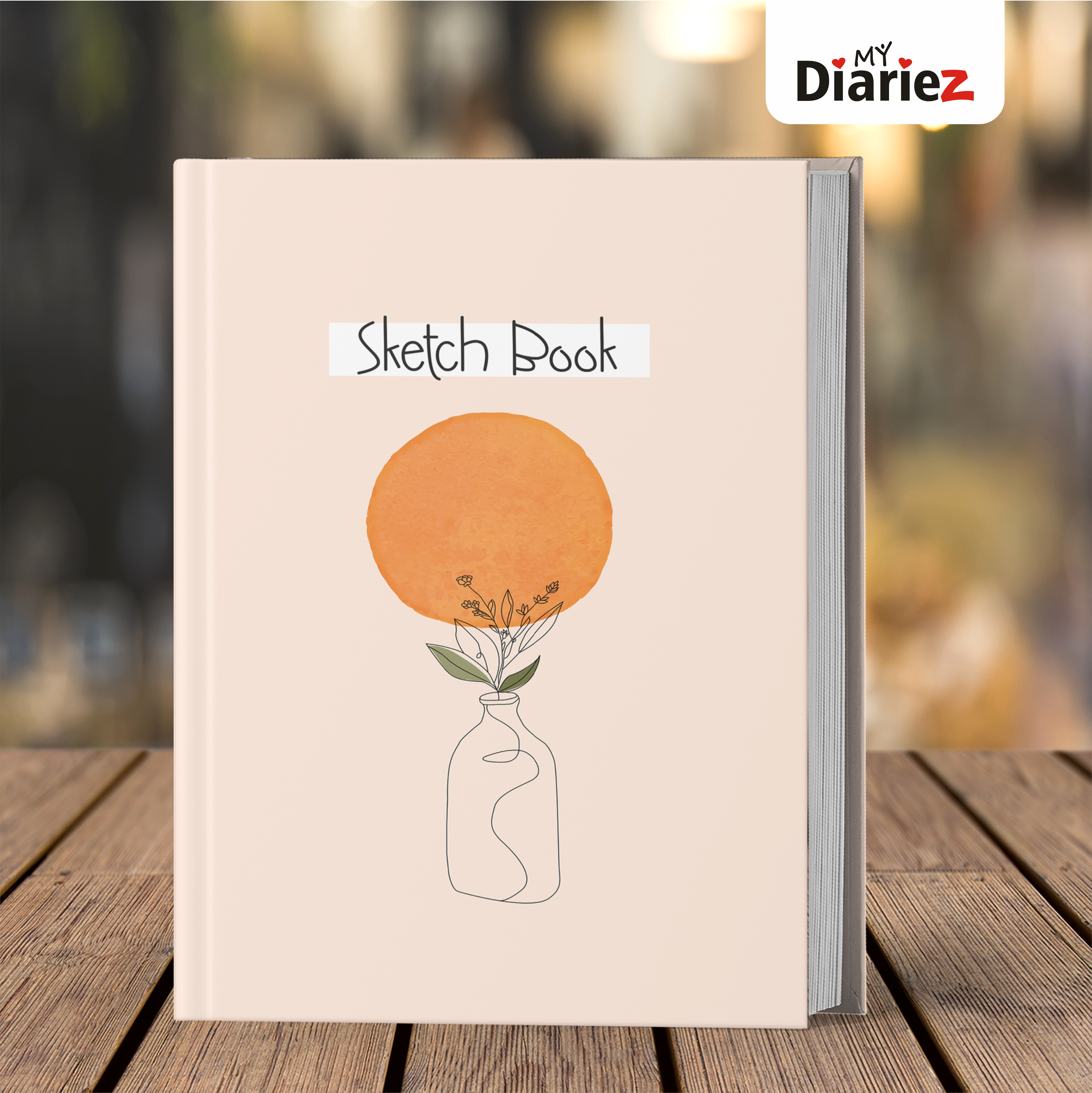 Amiesk Notebook - Sketch Book - 600 pages (8 x 10 inch) - Glossy Cover  (Paperback), Blue Willow Bookshop