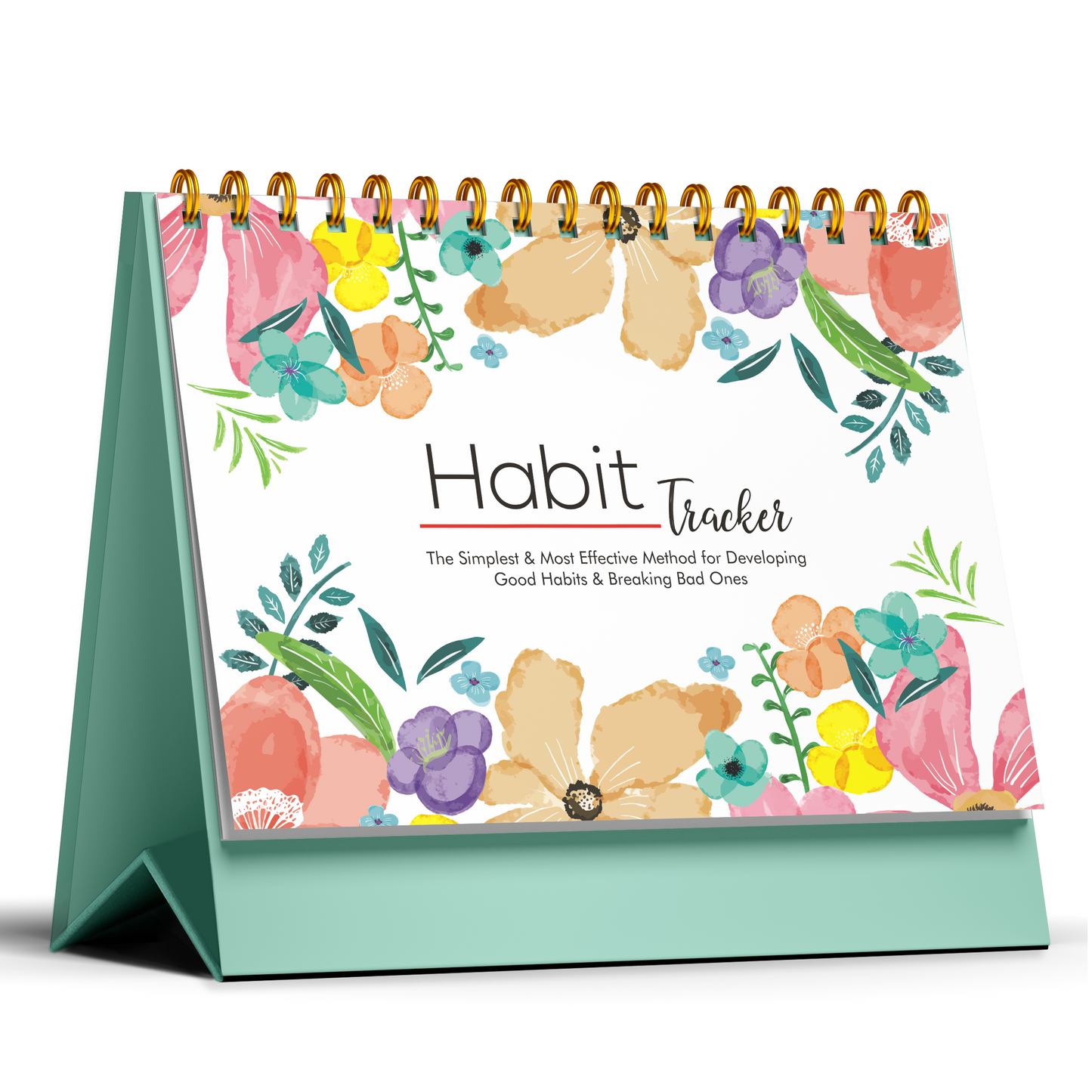 Habit Tracker Calendar & To Do List Planner - Daily Habit Tracker - Undated 12-Months for Building Daily Healthy Habits